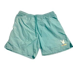 Product: Turquoise playboy shorts